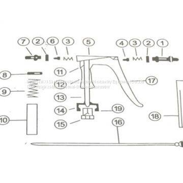 2M-K Высокий инъектор/сиringe для животных photo-2