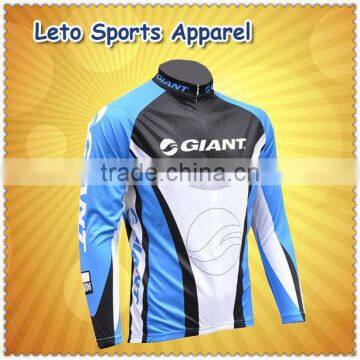 long sleeve high quality bicycle jersey sportswear