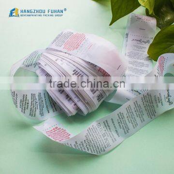 China Factory Custom Clothing Printed Care Labels photo-6
