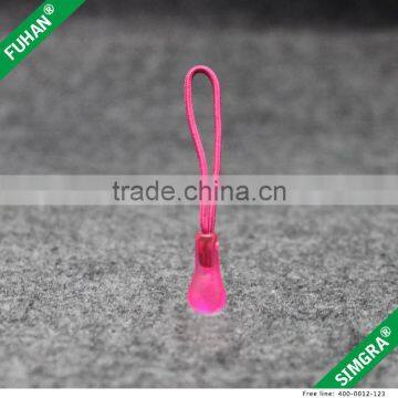 Pink Color Embossed Zipper Puller and Slider for Bag photo-2