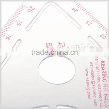 Kearing Brand Sandwich Line Printing Metric Vary Form Curve Ruler for Pattern Making# 6403 photo-4