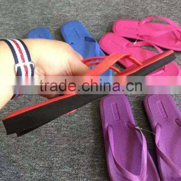 Women's Slim Flip Flops Cheap Wholesale Plain Color Flat Slippers Shoe Closeouts photo-5