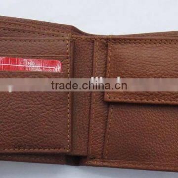 Fashion Black Brown Napa Genuine Leather Purse Money Wallet for Men photo-4