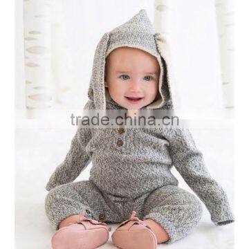 wholesale new cute infant baby toddler humpsuit hooded romper