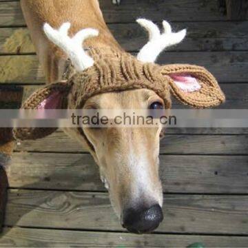 Fashion Winter Reindeer Antlers Dog Hat photo-4