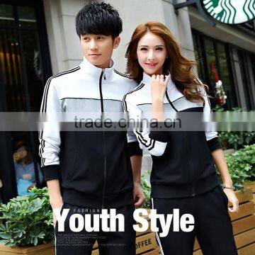 Hot Sale Couples Sports Suit Wholesale Custom Popular Tracksuit Couple photo-3