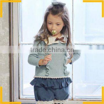 2016 Spring Latest Design Girls Top Latest Tops for Girls Baby Clothes Wholesale Price photo-2