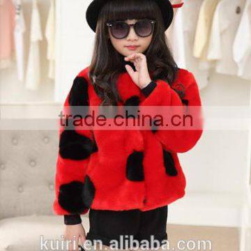 Fashion Kids Clothes Winter Fur Coat for Girls Baby Jackets Parka Elegant Clothing Outerwear Luxury Faux Fur photo-3