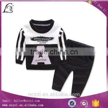 2017 Autumn new design kids clothes sets boy clothing sets