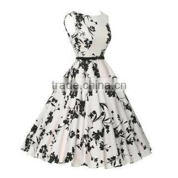 Walson Womens 50's Rockabilly Vintage Style Evening Party Tea Dresses Swing Skaters photo-3