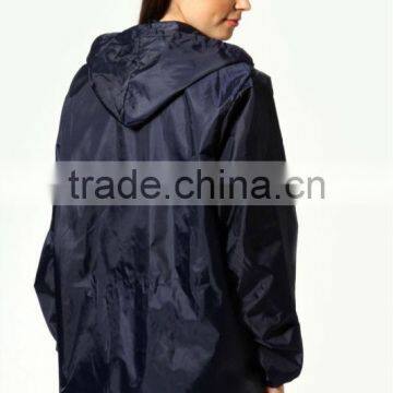 2014 Black Long Sleeve Hood Fashion Bethany Pac- A- Mac Jacket photo-2