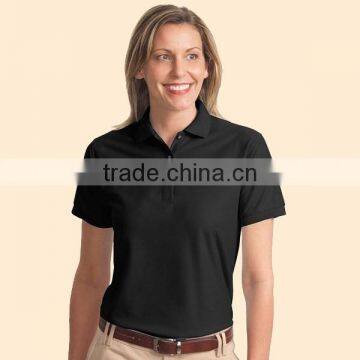 high quanlity and workmanship lady polo shirt