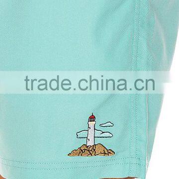 High Quality Custom Embroidery Pattern Plain Men Swim Short & Beach Shorts & Board Shorts photo-5