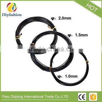 2mm 5m Round Aluminum Wire Jewelry Craft Versatile Painted Jewelry Findings Beads For Jewelry Making DIY photo-2