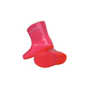 Children\\\'s boots or children wellies (red)