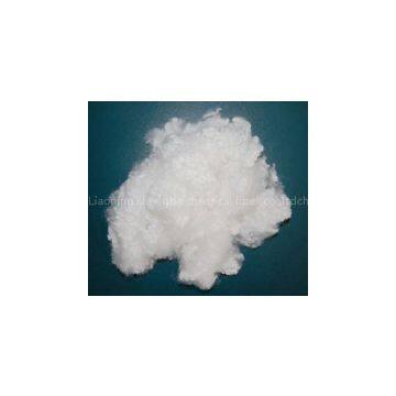 Recycled Polyester Staple Fiber(PSF) 15d*64mm HCS/HC Raw White photo-3