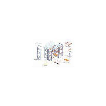 Stainless Steel Q235 Vertical Pallet Storage Racks With Adjustable Beam