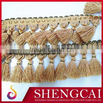 Turkey design tassel fringe for curtain decoration