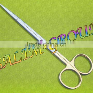 T/C Iris Scissors Curved Surgical ENT Dental Instrument