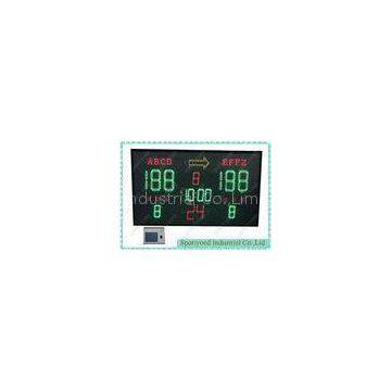 Led Electronic Netball / Basketball Scoreboard , Led Score Board With Timer