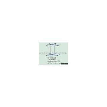 glass shelf,bathroom shelf,bathroom glass shelf