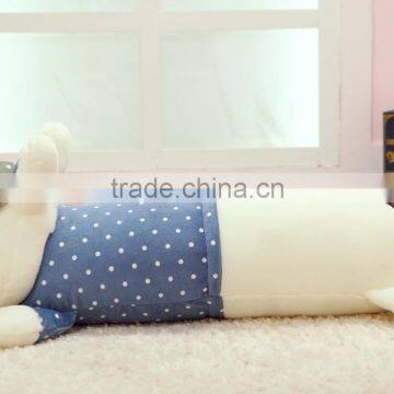 custom stuffed and plush rabbit pillow