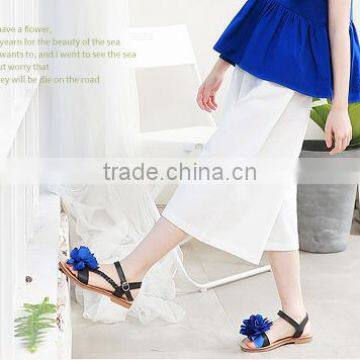 B21397A Summer Korea girls princess shoes leather sandals