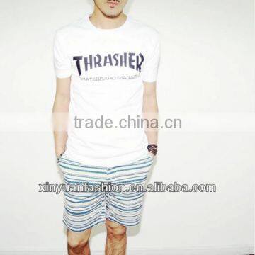 Fashion Fitness stripe beach shorts for man