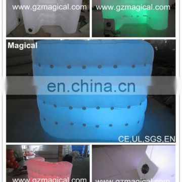 Lighting LED inflatable bar/ outdoor bar/ inflatable trade bar