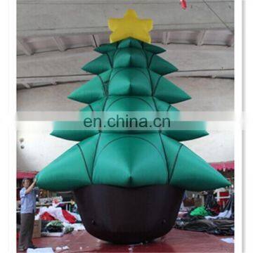 2017 hot sell giant christmas tree inflatable for christmas decoration