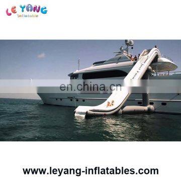 Crazy Freefall Water Slide-Air Inflatable Sealed Water Slides For Yacht