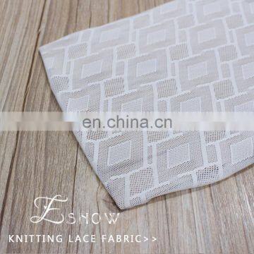 2016 China Wholesaler New Style Jacquard Lace Fabric for Wedding Dress