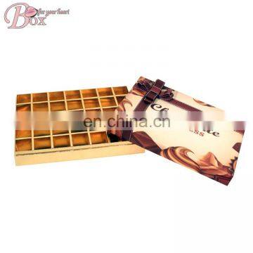 Custom Logo Cardboard Chocolate Packaging Gift Box