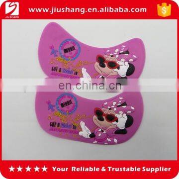 Custom 3d cartoon image pvc labels for kids