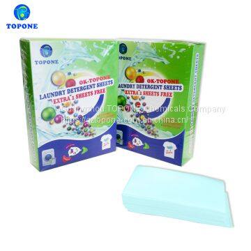 TOPONE New Product laundry sheet,Multifunctional ecological washing