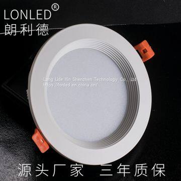 Aluminum Case 4 Inch 12W Recessed LED Downlight White---Lonled Die Casting photo-2