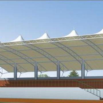 Light Weight Flexible Structure Rust-proof Canopy Membrane