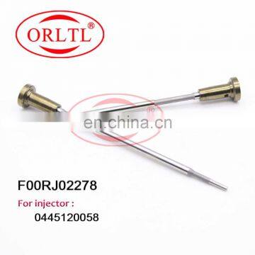 ORLTL Valve Engine Parts FooRJ02278, Check Valve F00RJ02278, Commen Rail Injector Valve F00R J02 278 For 0445120058