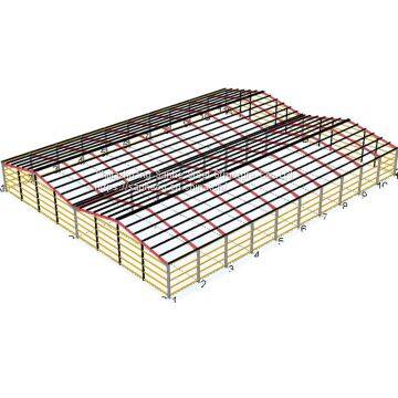 prefabricated steel structure building for warehouse and workshop