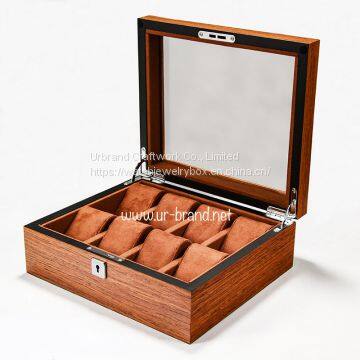 Factory multi-digit watch box wooden watch storage box window display box 6-digit 12-digit 18-digit watch box