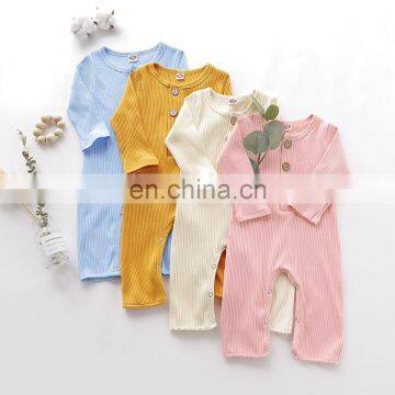 Infants & Toddler New Fashion  Cotton Clothes Autumn Winter Baby Girls Knit Onesie