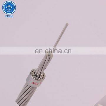 TDDL AAC Bare Conductor Factory direct AAC BS215 mosquito cable wire bare all aluminum conductor