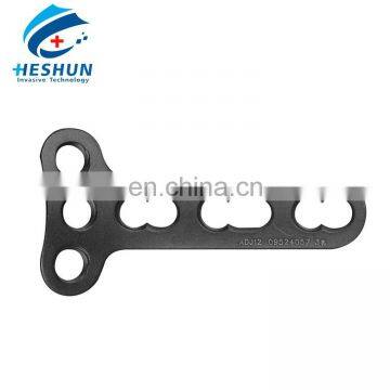 Femoral shaft fracture locking compression T plate implant