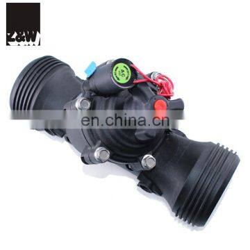 301BM 3" Solenoid Valve Plastic Irrigation Hydraulically Flow Control Electric DN80 90MM Female Thread Flange AC DC Latching photo-2