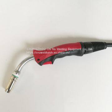 CE Certification High Quality Euro Central Adaptor Automatic MIG 25AK Red Handle Welding Torch 3M/4M/5M photo-3