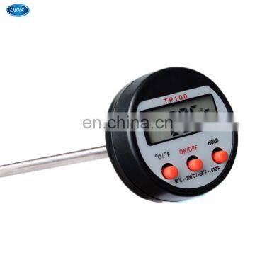 Stainless Steel Probe Electronic Thermometer For Food Liquid