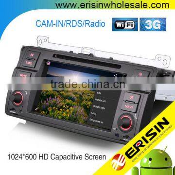 Erisin ES2246B 7" Android 4.4.4 2 Din Car Radio Bluetooth GPS 3G WiFi for E46 M3