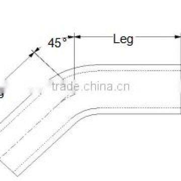 All Sizes High Temperature Automobile 45 Degree Silicone Elbow photo-6