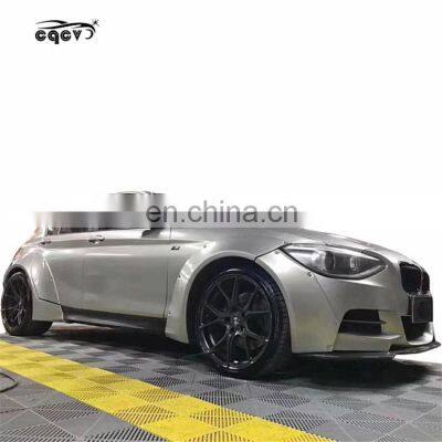 Cqcv Style Wider Body Kit for BMW 1 Series F20 M135 Wider Flare Front Lip for BMW M135 mt Style Body Kit