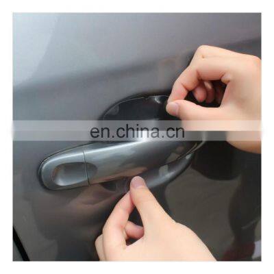 Universal Invisible Car Door Handle Scratches Automobile Shakes Protective Vinyl Protector Films Car Handle Protection